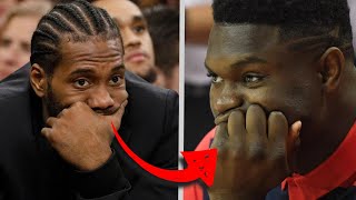 Is Zion doing what Kawhi did to the Spurs??