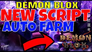 Demon Blox  Script | Auto Farm - Roblox Updated Working GUI