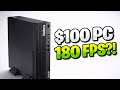 This $100 Office PC Gets 180 FPS in Fortnite