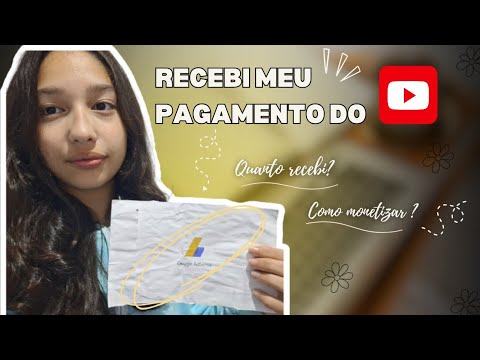 Recebi meu pagamento do youtube /Quanto recebi ?! E como monetizar