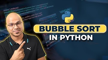 #70 Python Tutorial for Beginners | Bubble Sort in python | List Sort