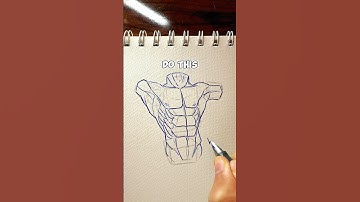 ✨Anatomy drawing tutorial SuperEasy✨ #how