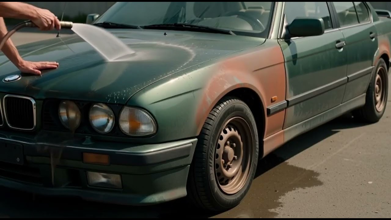 ASMR Car Restoration | BMW E34  Full Rebuild from Abandoned Condition