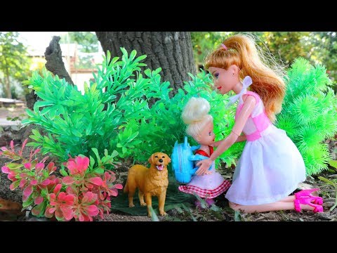 ละครบาร์บี้ องุ่นออกไปเที่ยวกับตุ้บป่อง ตุ๊กตาบาร์บี้ บ้านบาร์บี้ Barbie Doll Story