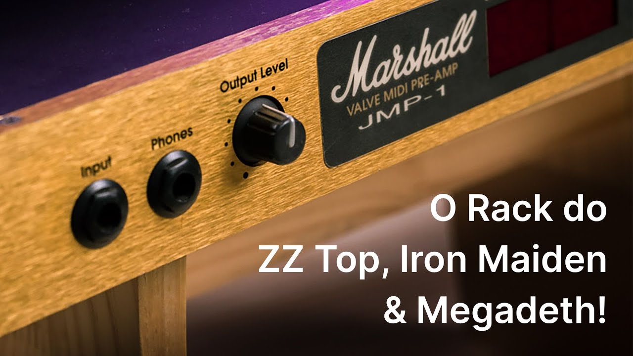 O MELHOR TIMBRE DO MUNDO? 🤯 O Rack Usado Pelo ZZ Top, Iron Maiden e ...