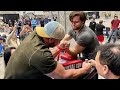 Men's Left Open/ Pro UAL 21 Arm Wrestling 2020 CA State Championship PT 1 of 2