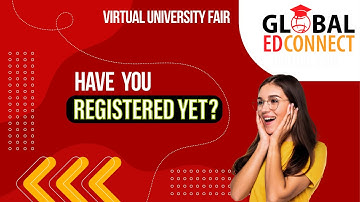 Global EdConnect | Virtual University Fair | University Fair | Teaser