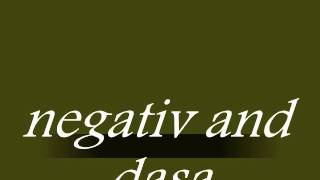 Video voorbeeld van "Negativ and Dasa vs. Dj Stanley J"