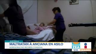 Este video muestra cómo maltratan a anciana en asilo | Noticias con Francisco Zea