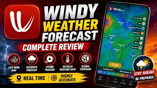 How to Use the Windy App || Windy App || How to Use the Windy App || How to Check Rainfall on the...