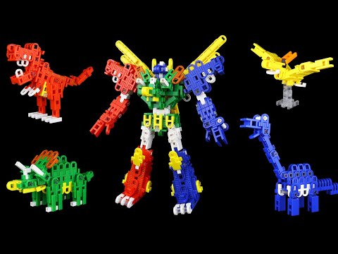 リブロック「恐竜ワールド」合体させてみた！ LiVELOCK Dinosaur