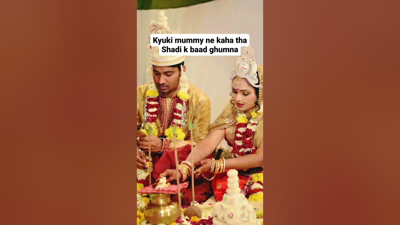 Mummy ne kaha shadi ke baad ghumna shorts viral husbandwife 