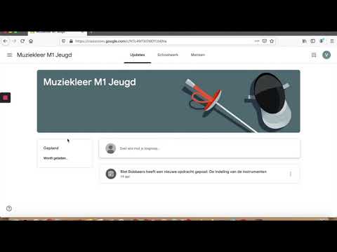 Inloggen op Google Classroom