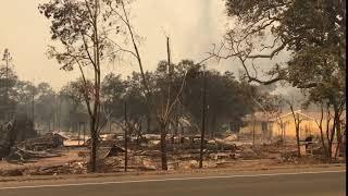 Highway 12 between kenwood and glen ellen. video by beth schlanker.
oct. 9, 2017. latest updates at http://pd2go.net/alvfqe. the press
democrat is a newspape...