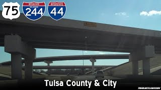 US 75/I-44 through Tulsa, OK