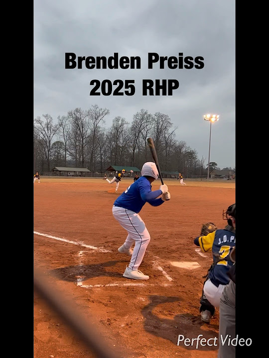 Brenden Preiss 2025 RHP baseball ncsa pitching alabama YouTube