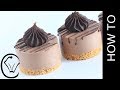 EASY Mini Chocolate Cheesecake - Eggless No Bake!
