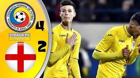 România U21 - Anglia U21    4 - 2   |   Rezumat