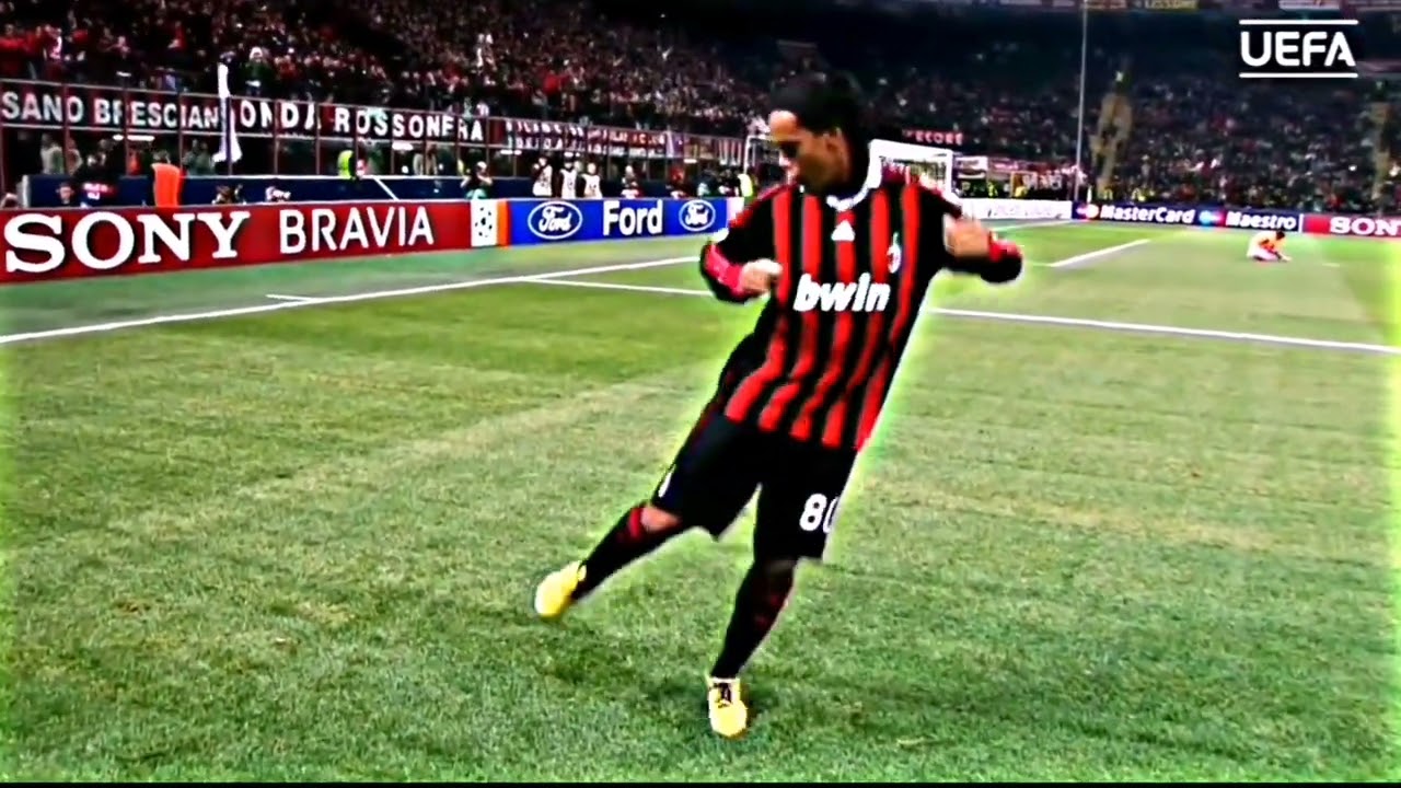 Ronaldinho Dance Celebration 4k Free Clip Clip For Edit Youtube