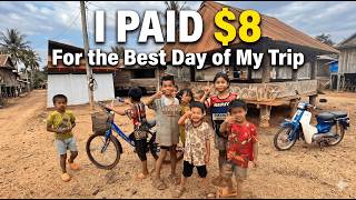 Travel vlog - I Never Expected This When I Rented an $8 Motorbike in Laos