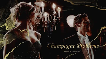 Champagne Problems {Klaus & Caroline}