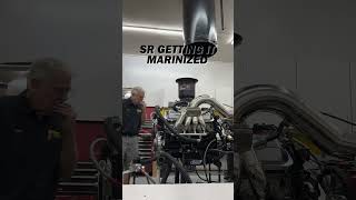 FULLY MARINIZED DROP IN READY 632CI BIG BLOCK CHEVY ON THE DYNO