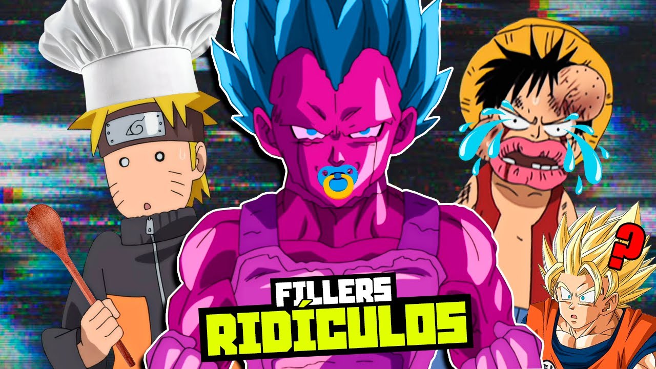 Os FILLERS mais BIZARROS (e ZOADOS) dos ANIMES 💀🤡