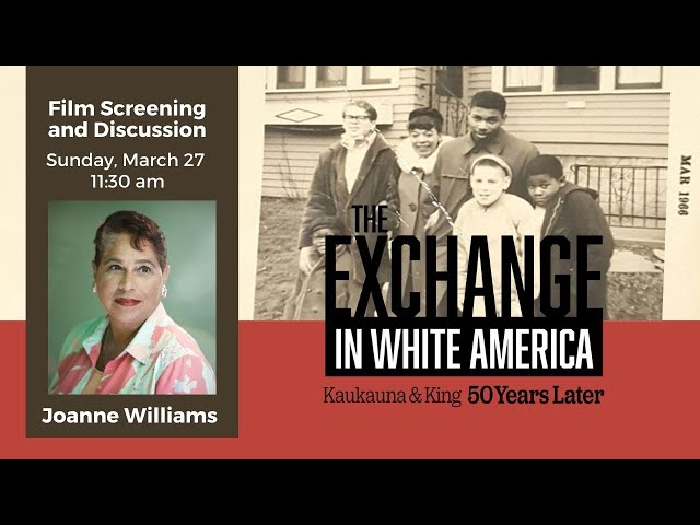 Here's eight free showings The Exchange: In White America in