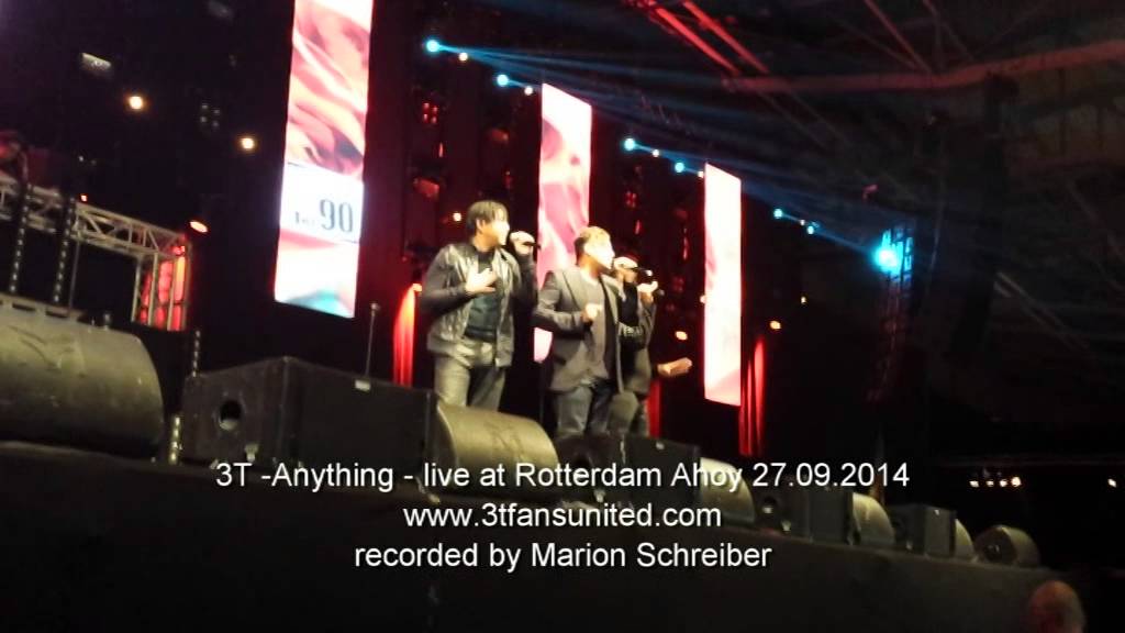 3T - Anything - live at Rotterdam Ahoy 27.09.2014 @thereal3t