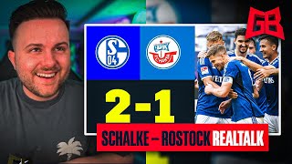 RÜCKBLICK auf EINE ***** SAISON  GamerBrother REALTALK über SCHALKE  ROSTOCK & ZUKUNFT ⚽