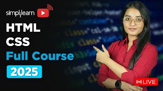 HTML CSS Full Course 2026 | HTML CSS Tutorial For Beginners | HTML CSS Course | Simplilearn