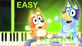 A Message From The Fairies | BLUEY - EASY Piano Tutorial