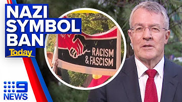 Nazi symbol to be banned under new counter-terrorism laws | 9 News Australia