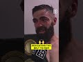 Jono Carroll emotionally dedicates his world title to his mother the day before Mother's Day 🥹❤️