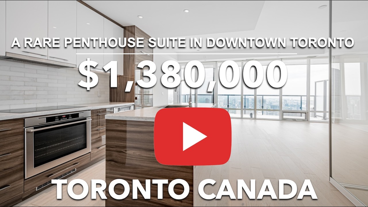 🏙️ A Rare Penthouse Suite in Downtown Toronto | The Residences of 488 University Ave