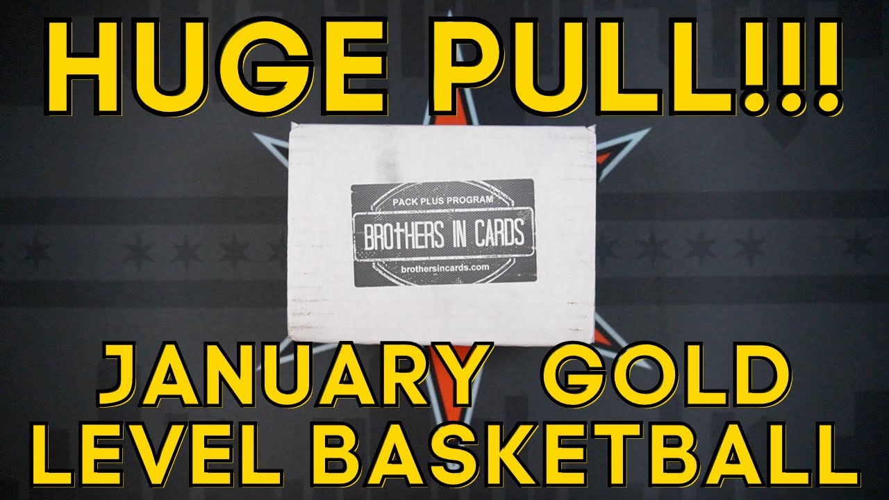 JANUARY EDITION: Brothers in Cards Basketball GOLD Level Subscription Box! *AMAZING BOX!!!* 🔥