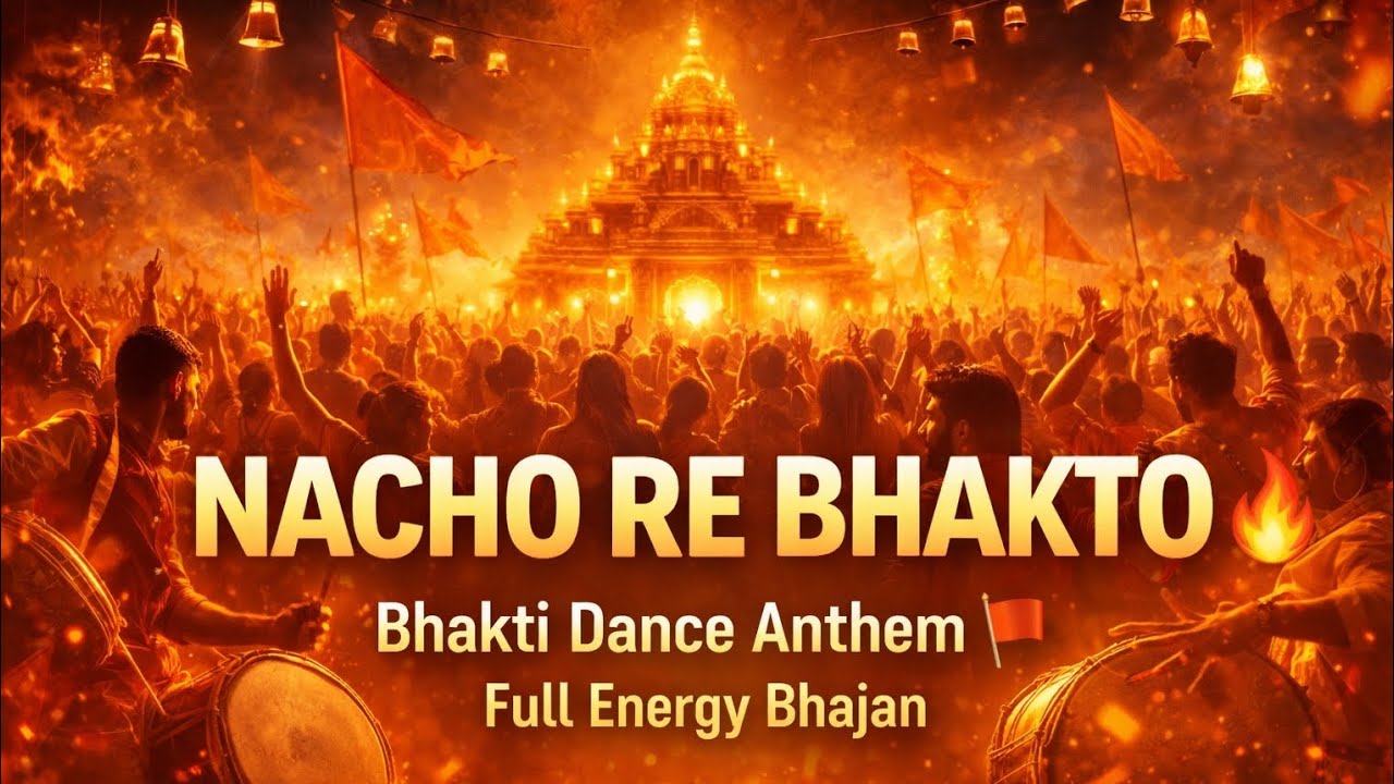 Nacho Re Bhakto 🔥🚩 | Bhakti Dance Anthem | High Energy Devotional Song | Suno AI Songs