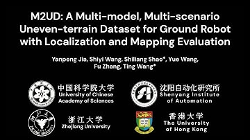 M2UD: A Multi-model, Multi-scenario, Uneven-terrain SLAM Dataset for Ground Robot