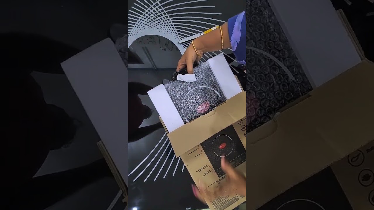 Unboxing Pigeon Cruise 1800 watt Induction Cooktop ASMR