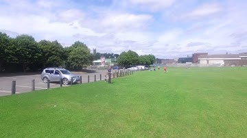 Dunleath Pitch Practising with DJI Phantom 3 - P-GPS Error :(