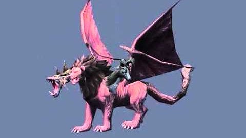 monster  animation  in unity3d scene