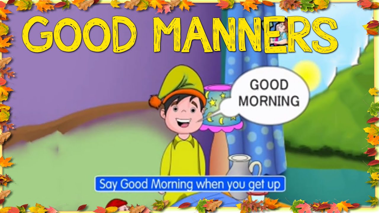 Good Manners Popular Popular English Nursery Rhymes With Lyrics YouTube