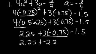 Evaluating Expressions With Rational Num