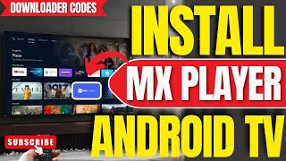 ✅How To Install MX Player App on ANY Android TV, TV Box or Google TV (Downloader Code 2025) screenshot 3