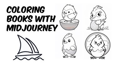 How To Create A Coloring Book Using Midjourney