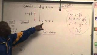 Intro Physics - freefall Problem