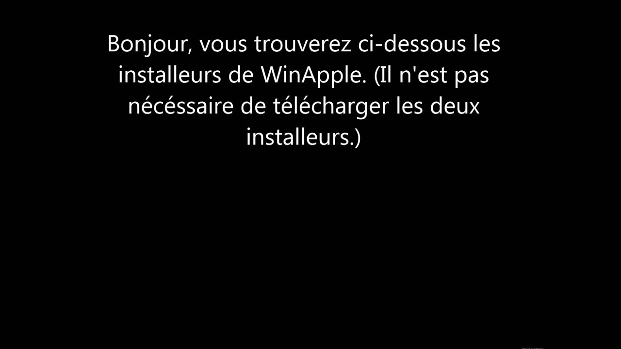 Nouvelle version de WinApple