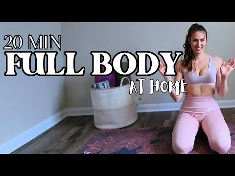 20 min FULL BODY at home | apartment friendly workout