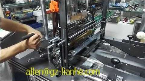 Automatic cellophane packing machine,  how to adjust the machine , operations