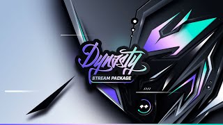 Dynasty, - Street Art Twitch Overlay Package for OBS